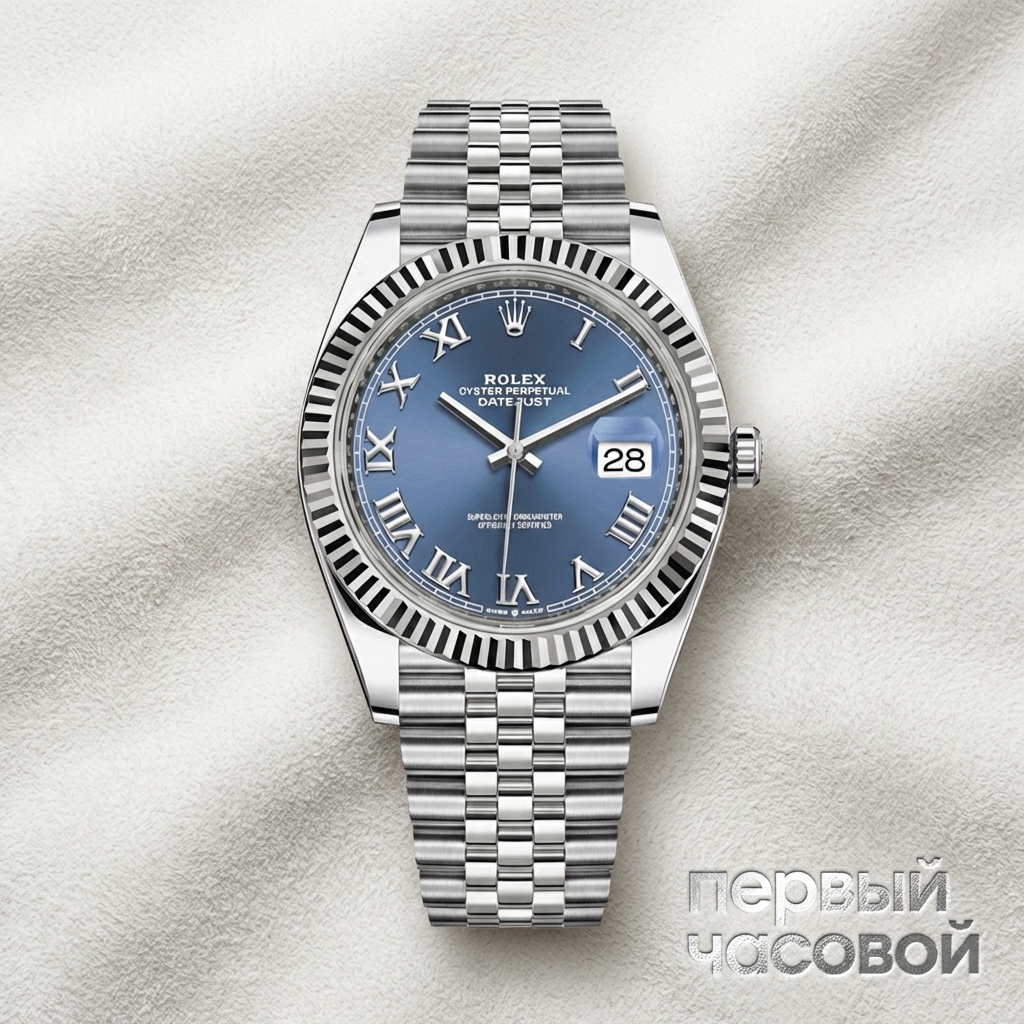Rolex Datejust 41mm Blue Roman Dial