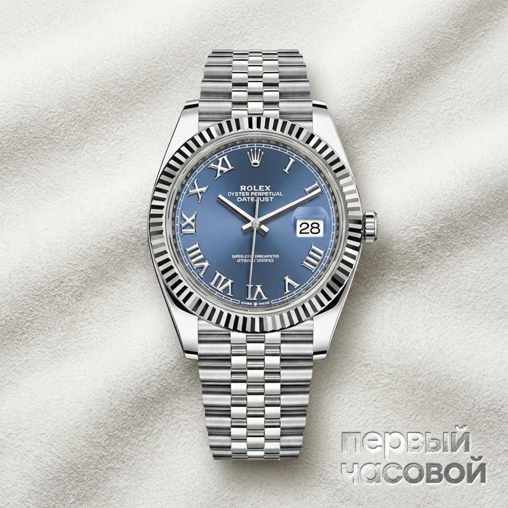 Rolex Datejust 41mm Blue Roman Dial 126334