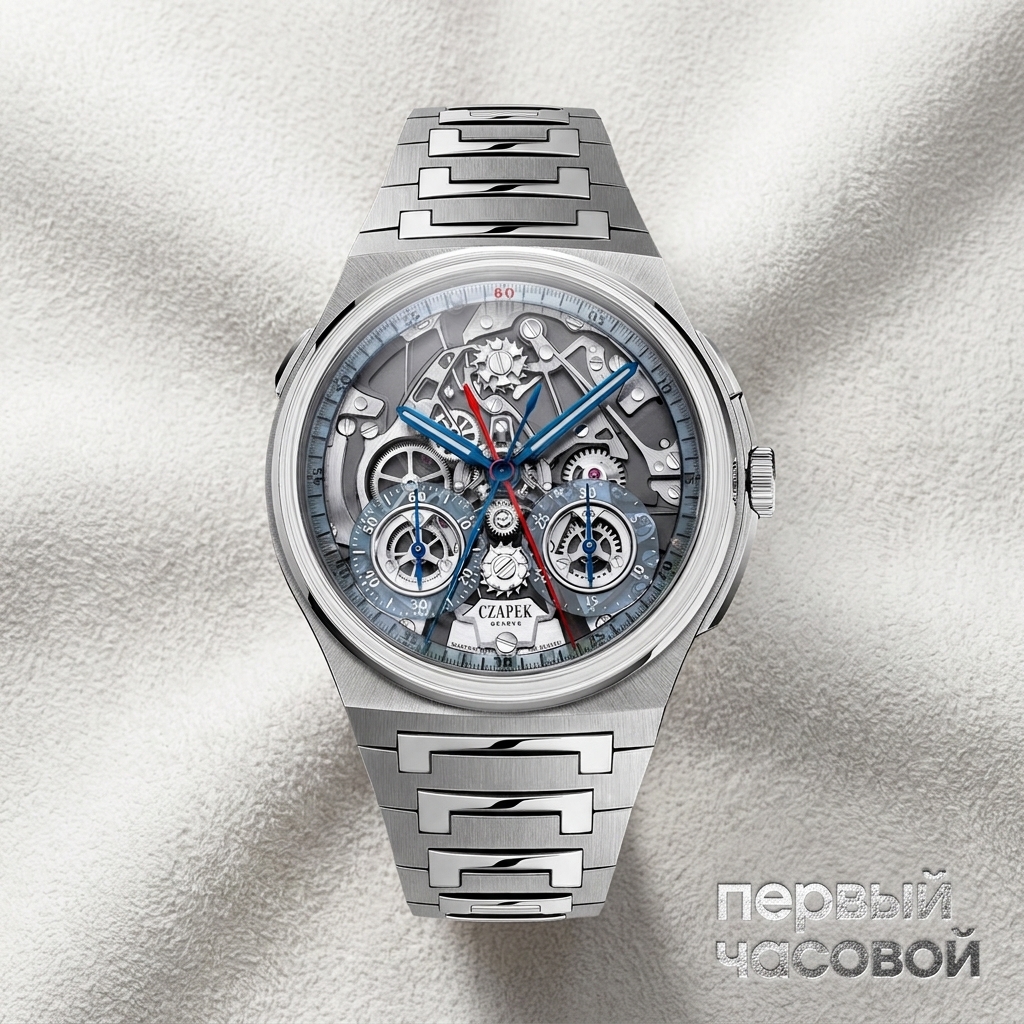 Czapek Czapek & Cie: Antarctique Rattrapante Ice Blue