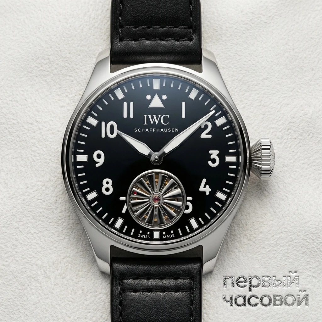 Купить элитные часы Iwc Big Pilots Watch 43 Tourbillon Markus Buhler IW329901: в наличии в Москве!