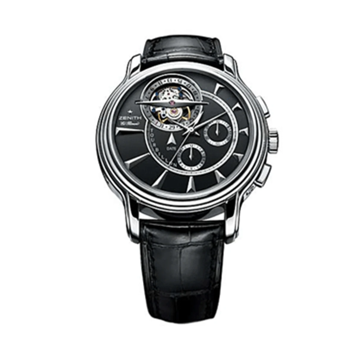 Купить элитные часы Zenith Academy Tourbillon Chronograph Platinum 40.1260.4005: в наличии в Москве!