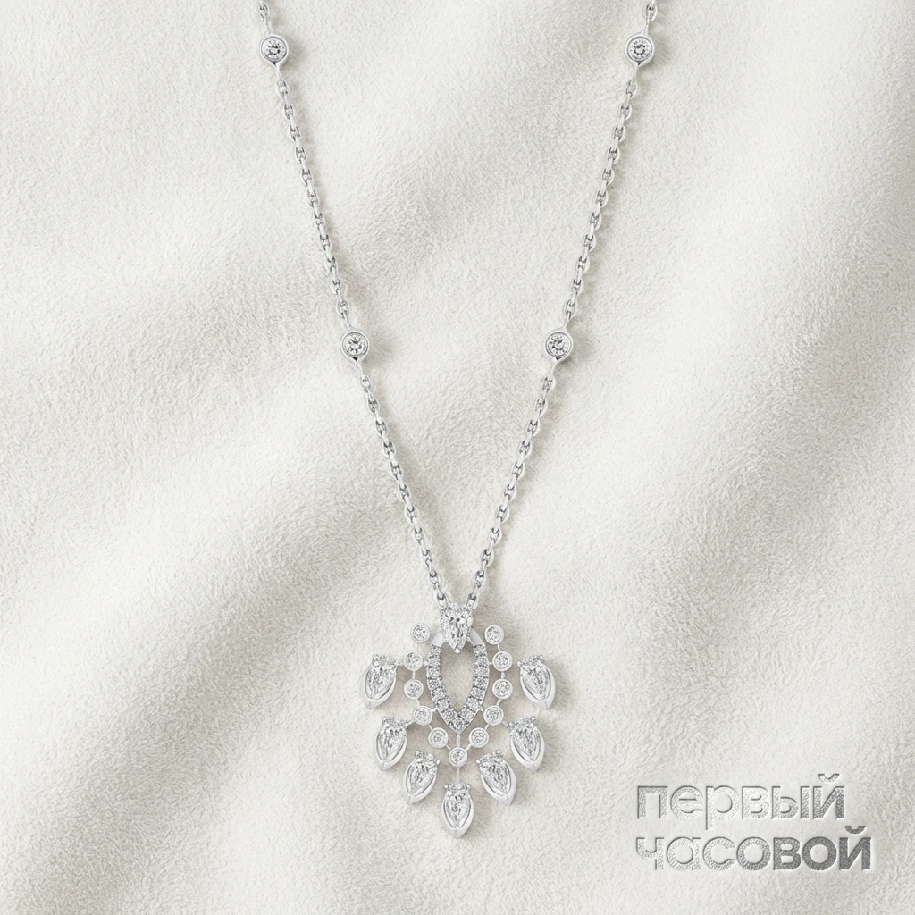 Купить украшение Messika Necklace Desert Bloom 07359-WG: в наличии в Москве!