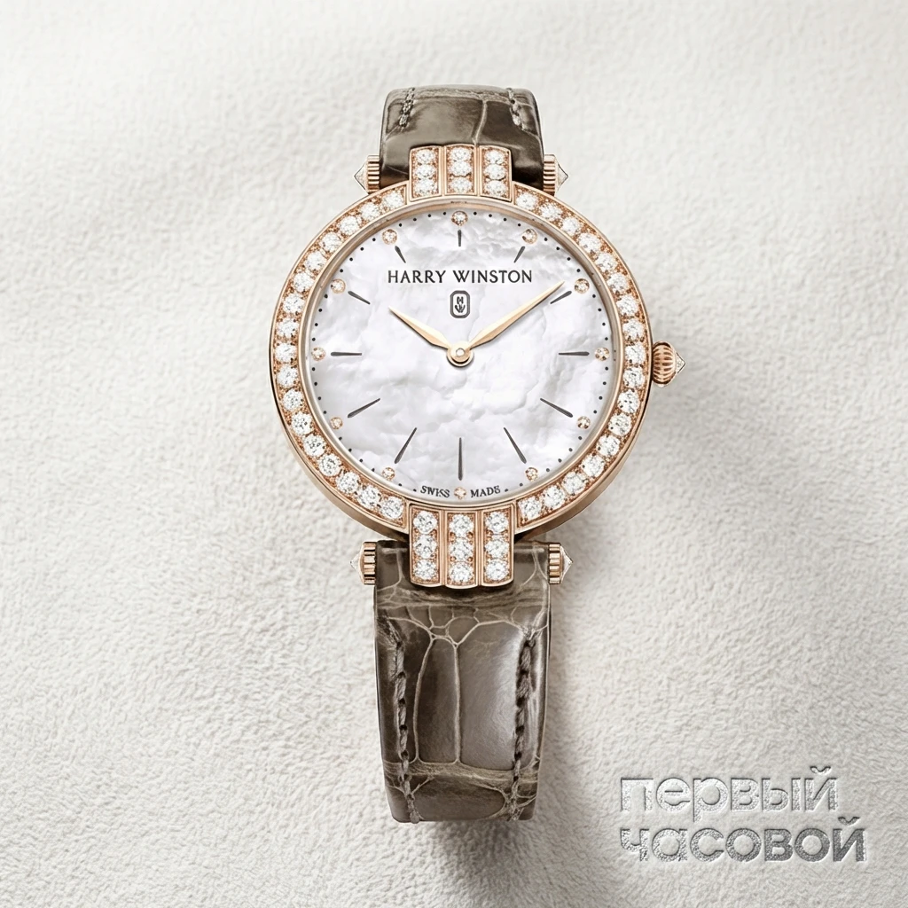 Купить элитные часы Harry Winston Premier Quartz PRNQHM36RR008: в наличии в Москве!
