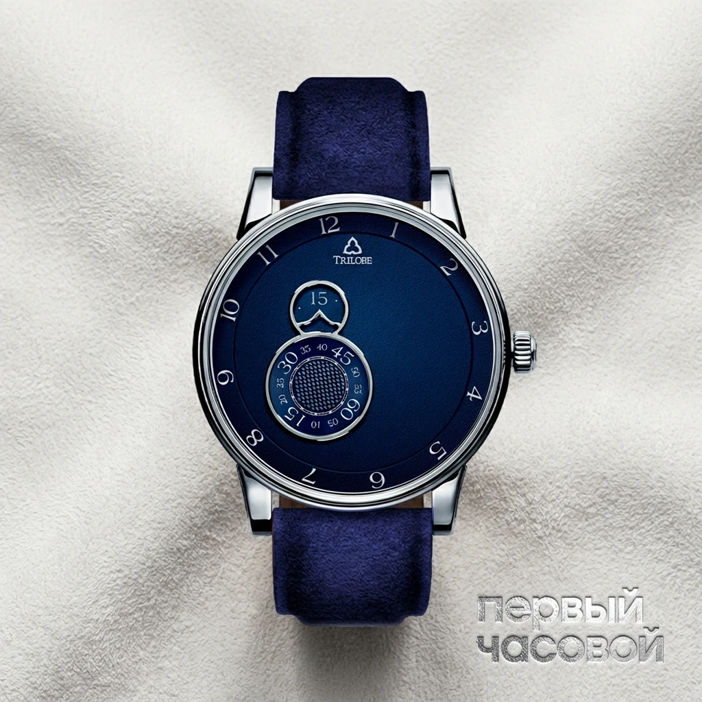 Купить элитные часы Trilobe Nuit Fantastique Grained Blue NF05BG: в наличии в Москве!