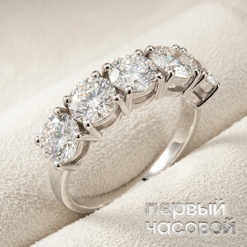 Купить украшение Studio jewelry Кольцо с бриллиантами 2,49 ct. : в наличии в Москве!