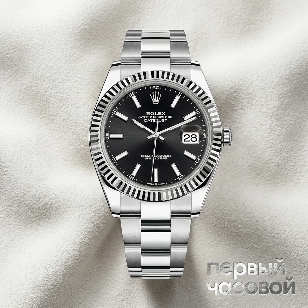 Купить элитные часы Rolex Datejust 41mm Steel &amp; White Gold Black Dial 126334: в наличии в Москве!