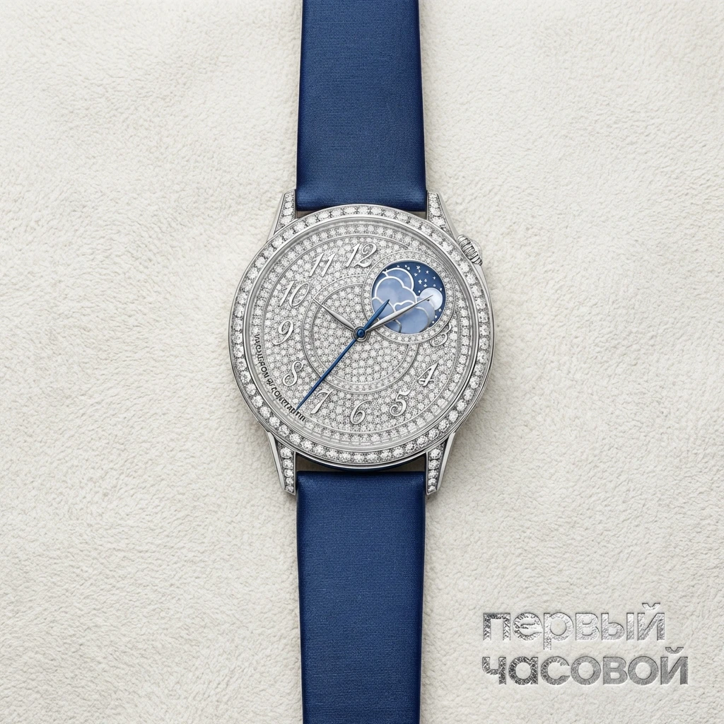 Купить элитные часы Vacheron Constantin Egerie Moon Phase 8006F/000G-B499: в наличии в Москве!