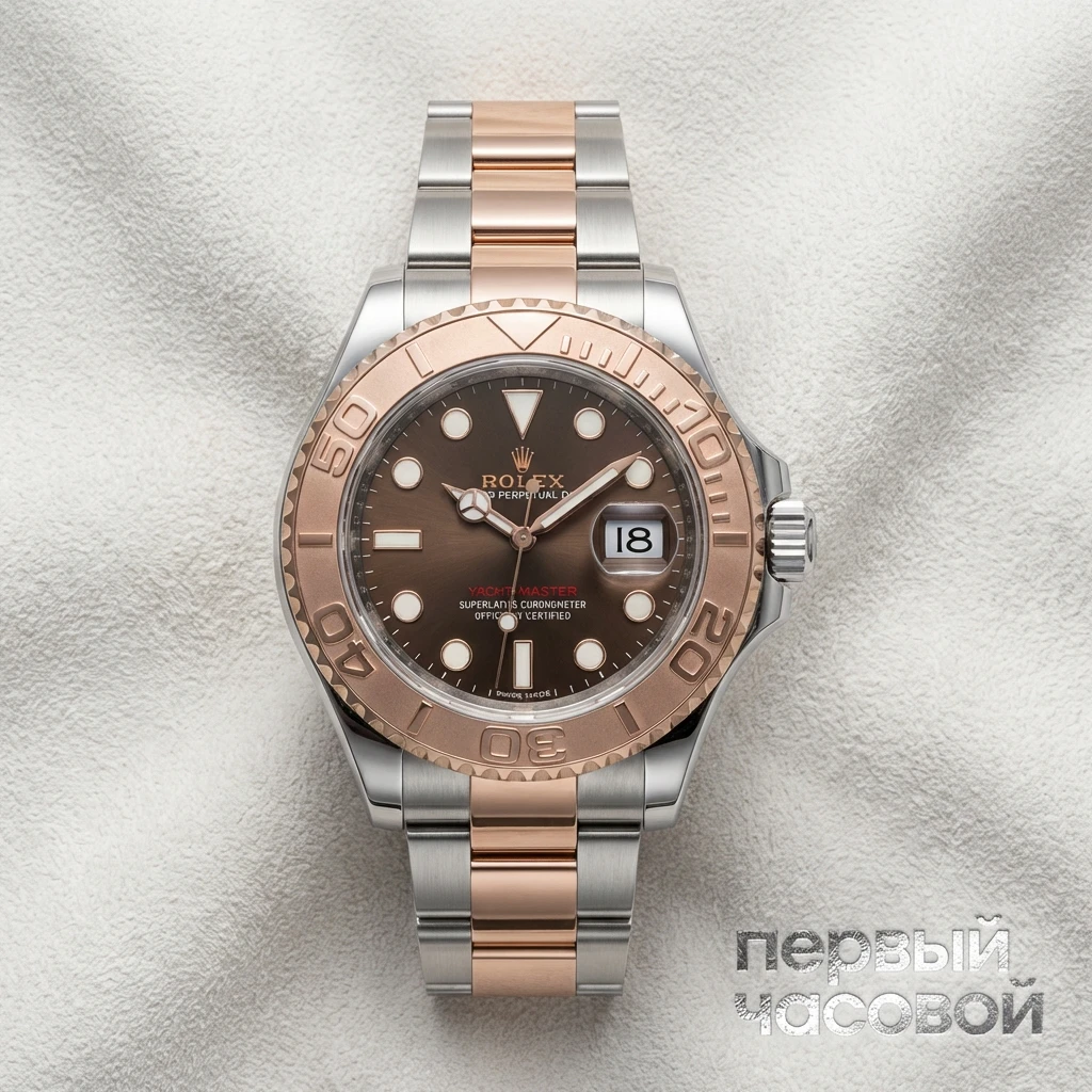Купить элитные часы Rolex Yacht-Master 40 Mm Two Tone New Full Stickers 116621: в наличии в Москве!