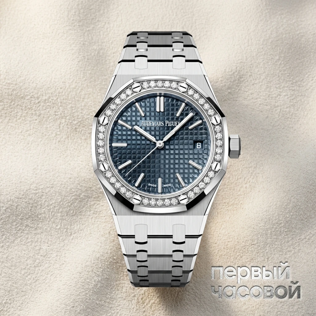 Audemars Piguet Royal Oak 37 Mm Diamonds 15551ST.ZZ.1356ST.05