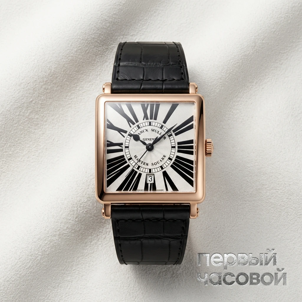 Купить элитные часы Franck Muller Mens Collection Master Square 6000 H SC DT R: в наличии в Москве!