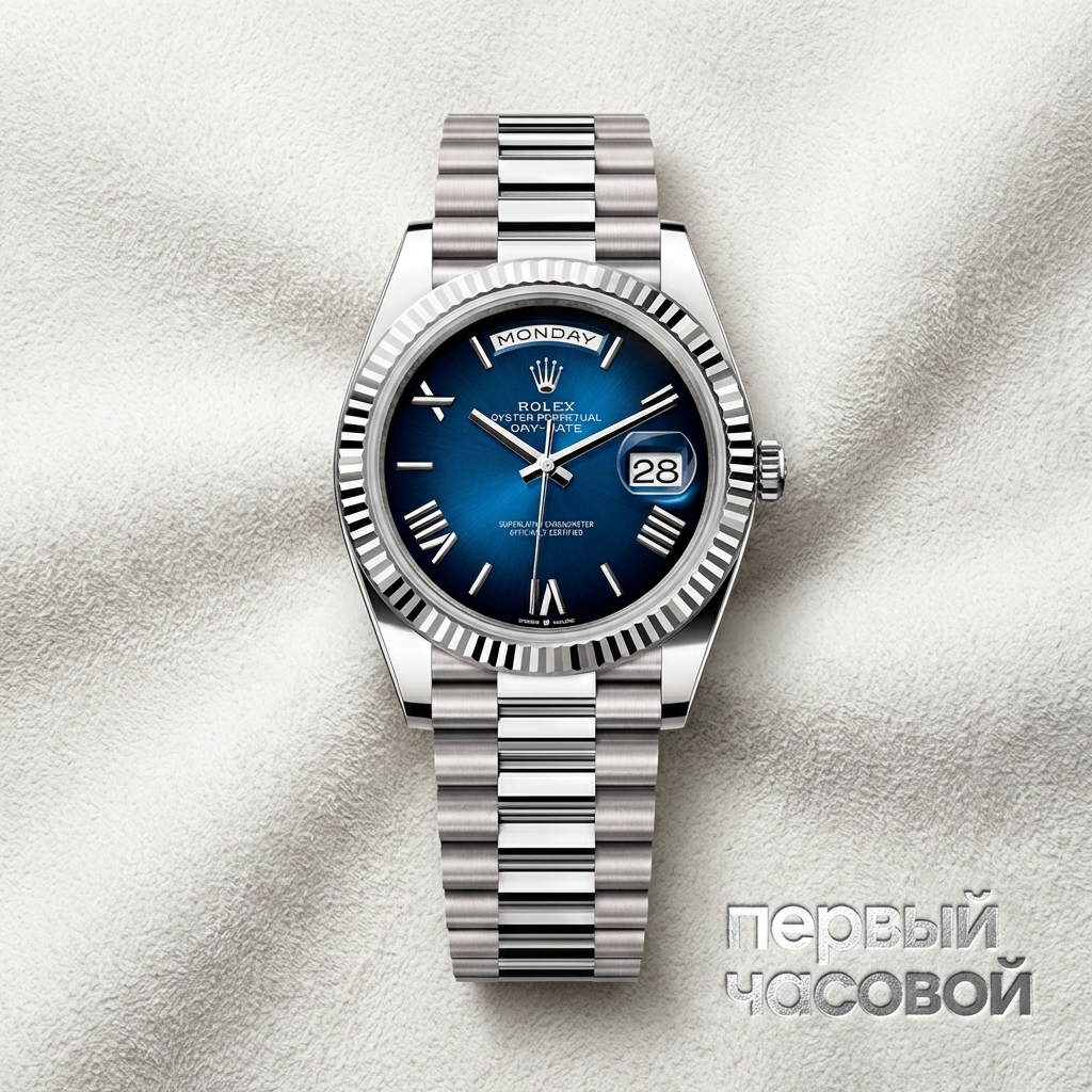 Rolex Day-Date 40Mm Blue Ombre Dial