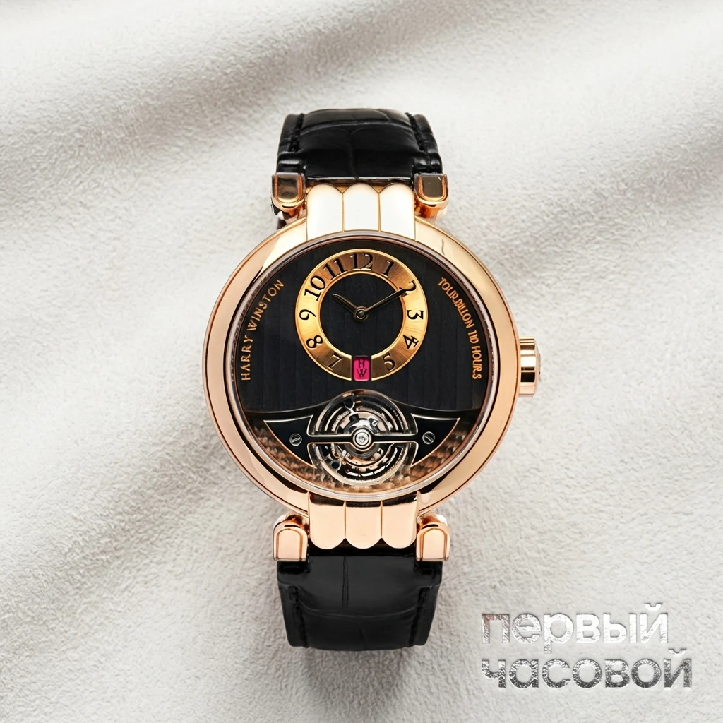 Купить элитные часы Harry Winston Speake Marin Tourbillon 200-MMT40R: в наличии в Москве!