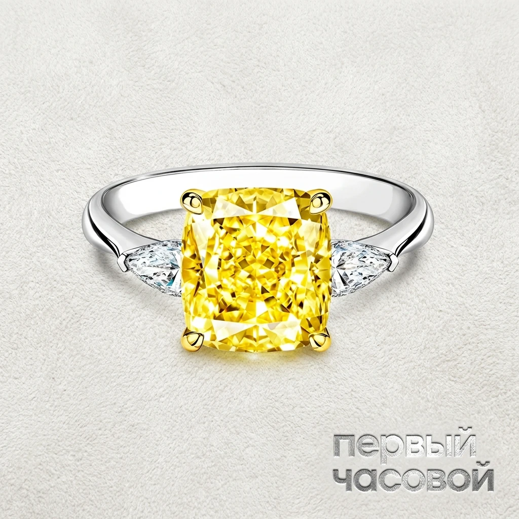 Купить украшение Studio jewelry Кольцо с бриллиантом 5,52 ct. FLY/VVS2 : в наличии в Москве!