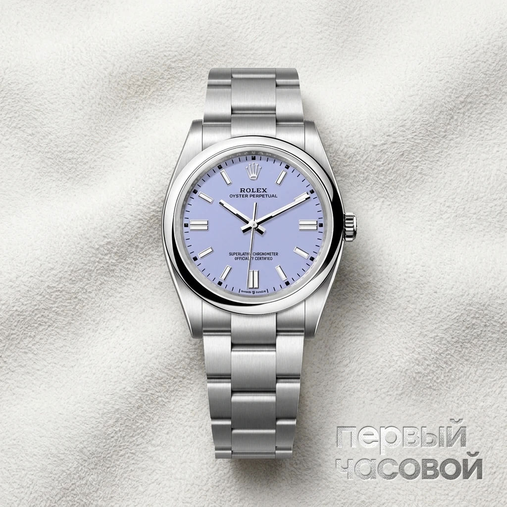 Купить элитные часы Rolex Perpetual 36 Stainless Steel Lavander Dial 126000: в наличии в Москве!