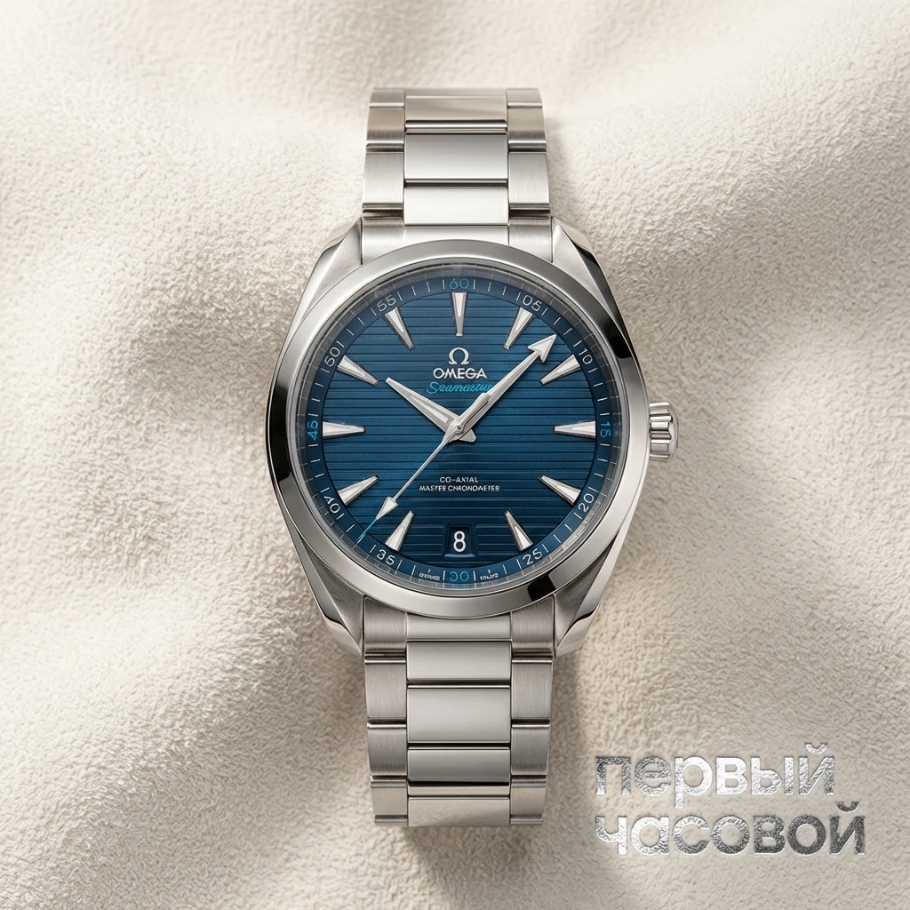Купить элитные часы Omega AQUA TERRA 150M CO‑AXIAL MASTER CHRONOMETER 41 MM 220.10.41.21.03.001: в наличии в Москве!