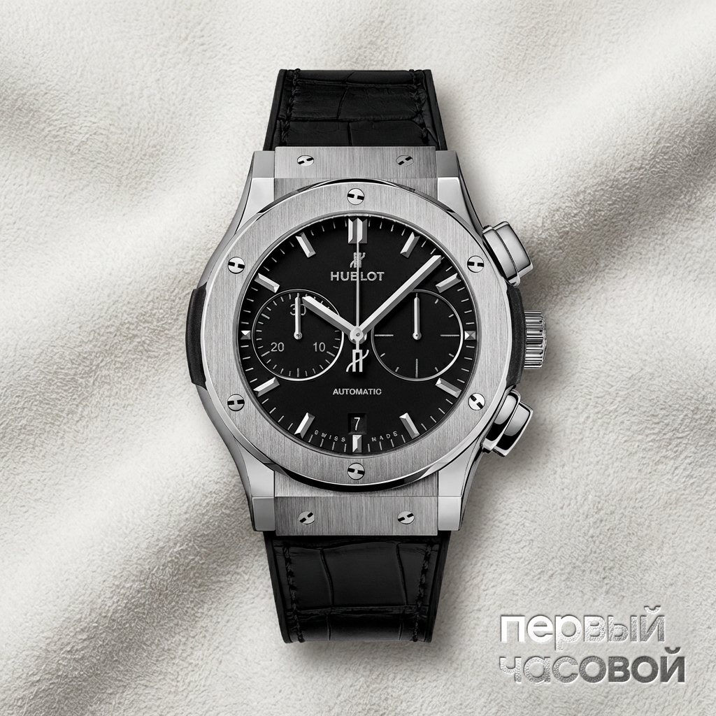 Hublot Classic Fusion Chronograph Titanium Black 45 Mm