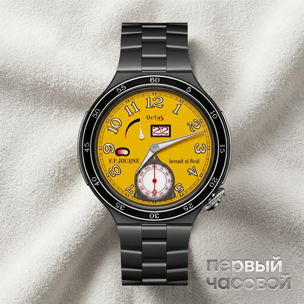 Купить элитные часы F.P. Journe Sport Titanium Bracelet Yellow octa sportline ARS2: в наличии в Москве!