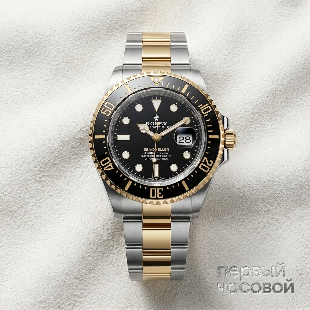 Купить элитные часы Rolex Sea-Dweller Two Tone 43Mm 126603: в наличии в Москве!