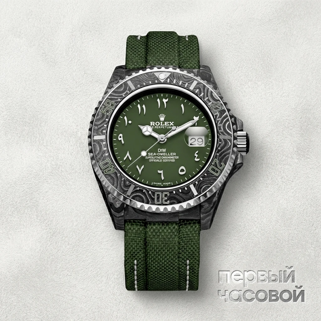 Купить элитные часы DiW Rolex Sea Dweller S-D Hunter Arabic : в наличии в Москве!