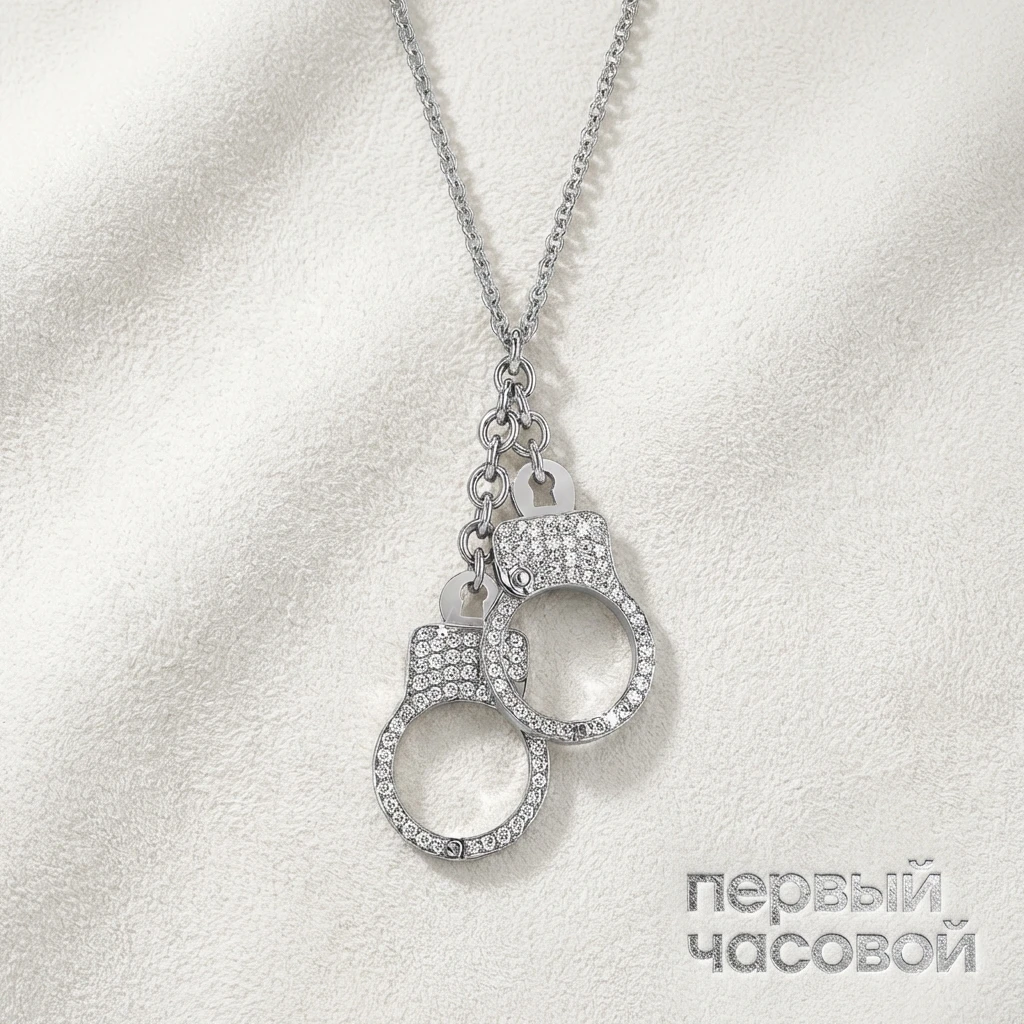 Купить украшение Jacob &amp; Co Love Lockdown Diamond Cuff Necklace 92457692: в наличии в Москве!