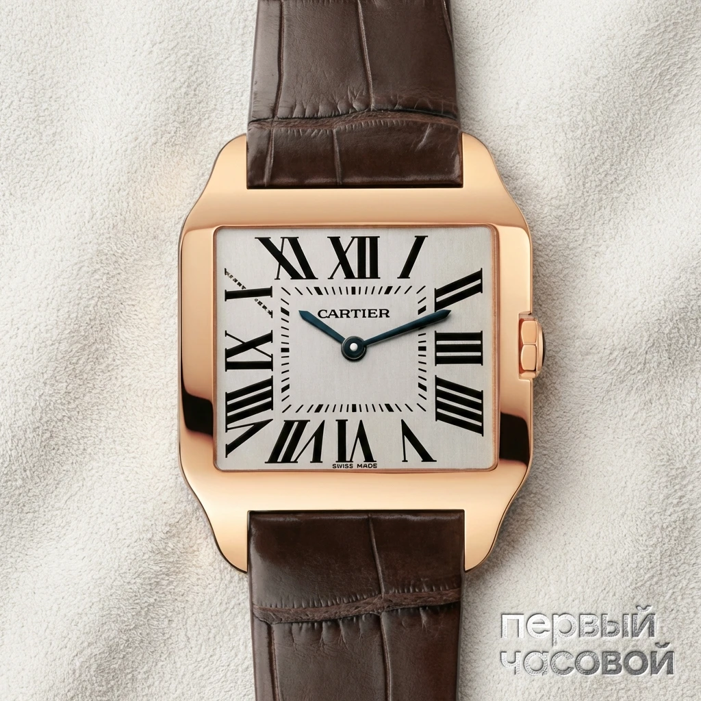 Купить элитные часы Cartier Santos Dumont W2009251 Petit Modèle: в наличии в Москве!
