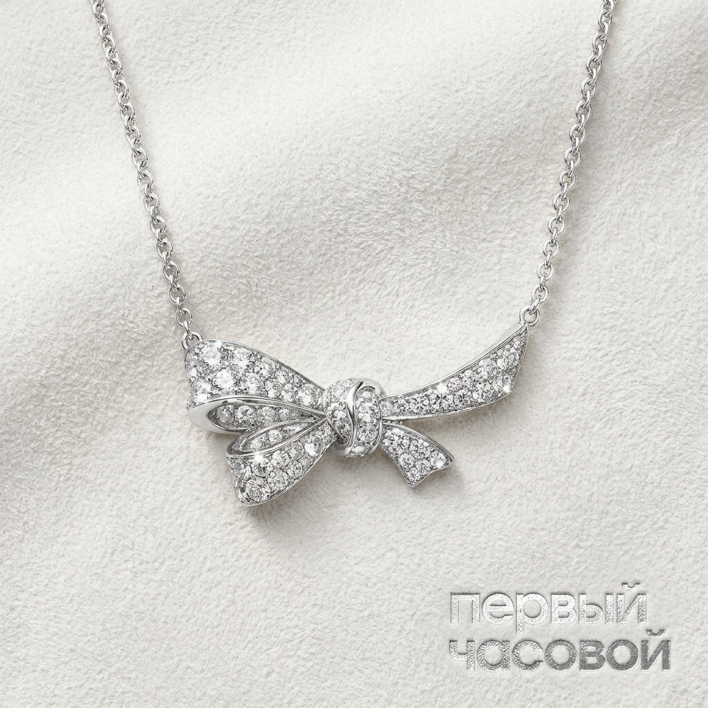Graff Tilda's Bow Diamond Pendant