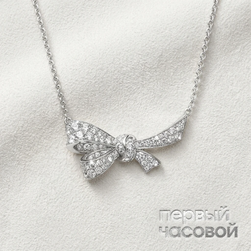 Graff Tilda's Bow Diamond Pendant RGP798