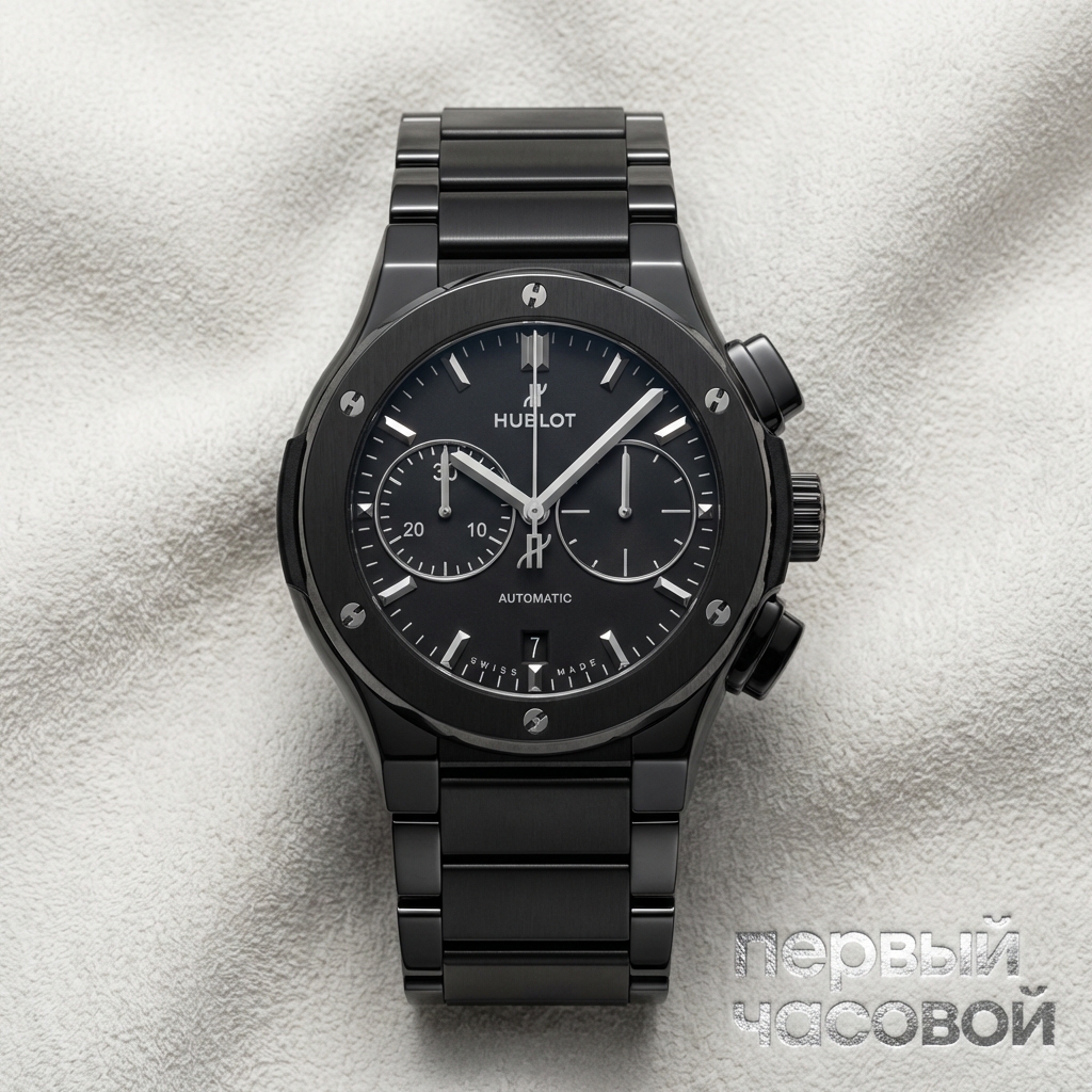 Hublot Classic Fusion Chronograph Black Magic Bracelet