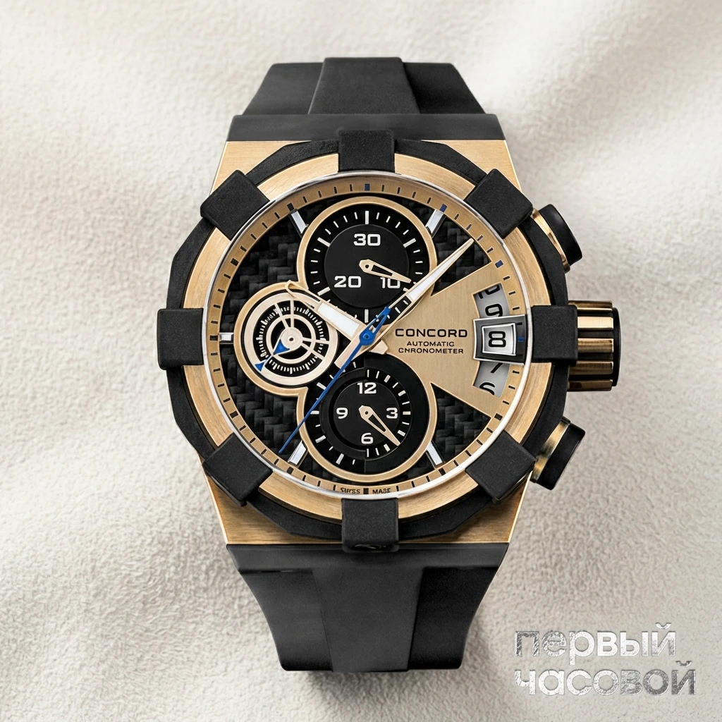 Купить элитные часы Concord C1 Chronograph Rose Gold : в наличии в Москве!