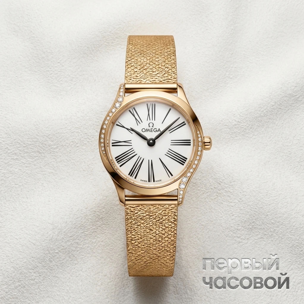 Купить элитные часы Omega De Ville Mini Tresor Quartz 26 mm 428.55.26.60.04.001: в наличии в Москве!