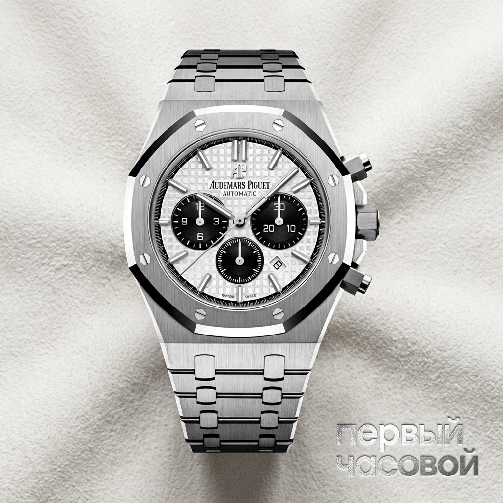 Audemars Piguet Royal Oak Chronograph 41Mm White Dial