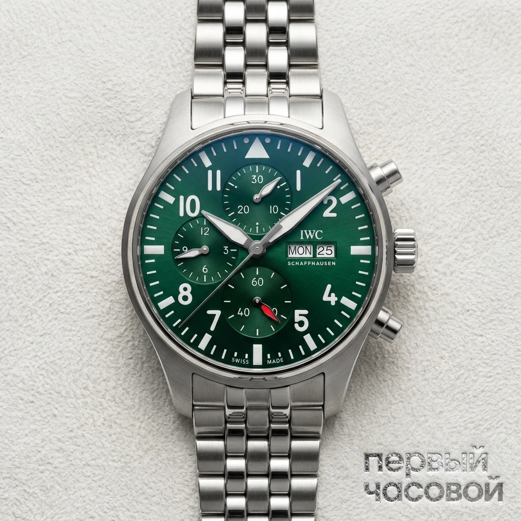 Купить элитные часы Iwc Pilots Watch Chronograph IW378006: в наличии в Москве!