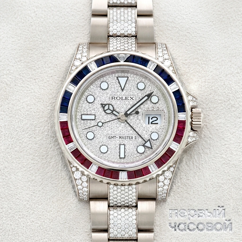Rolex Gmt Master Ii Pepsi Custom 116710 FIX