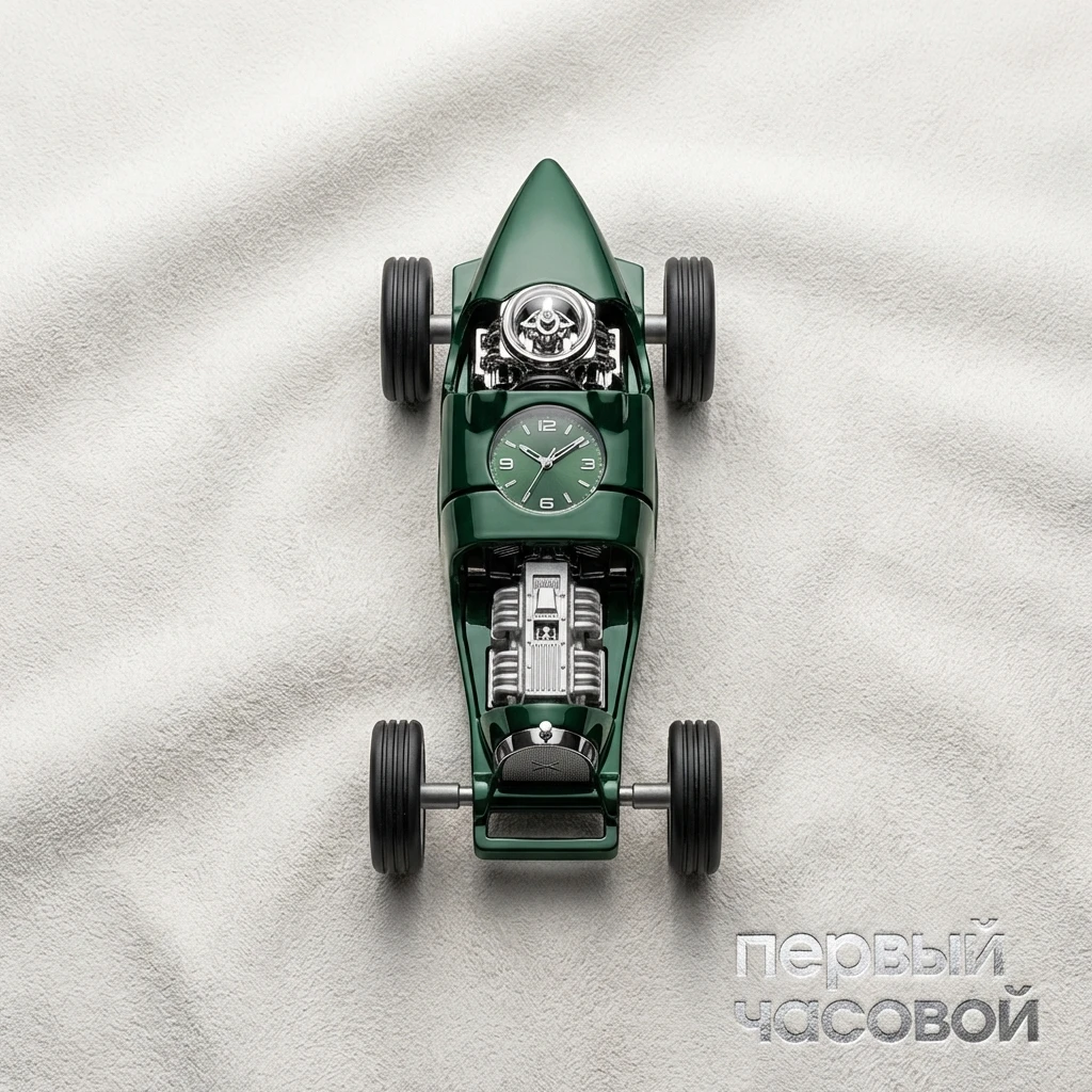 Купить элитные часы L'epee Time Fast 35 British Racing Green 74.6014/300: в наличии в Москве!