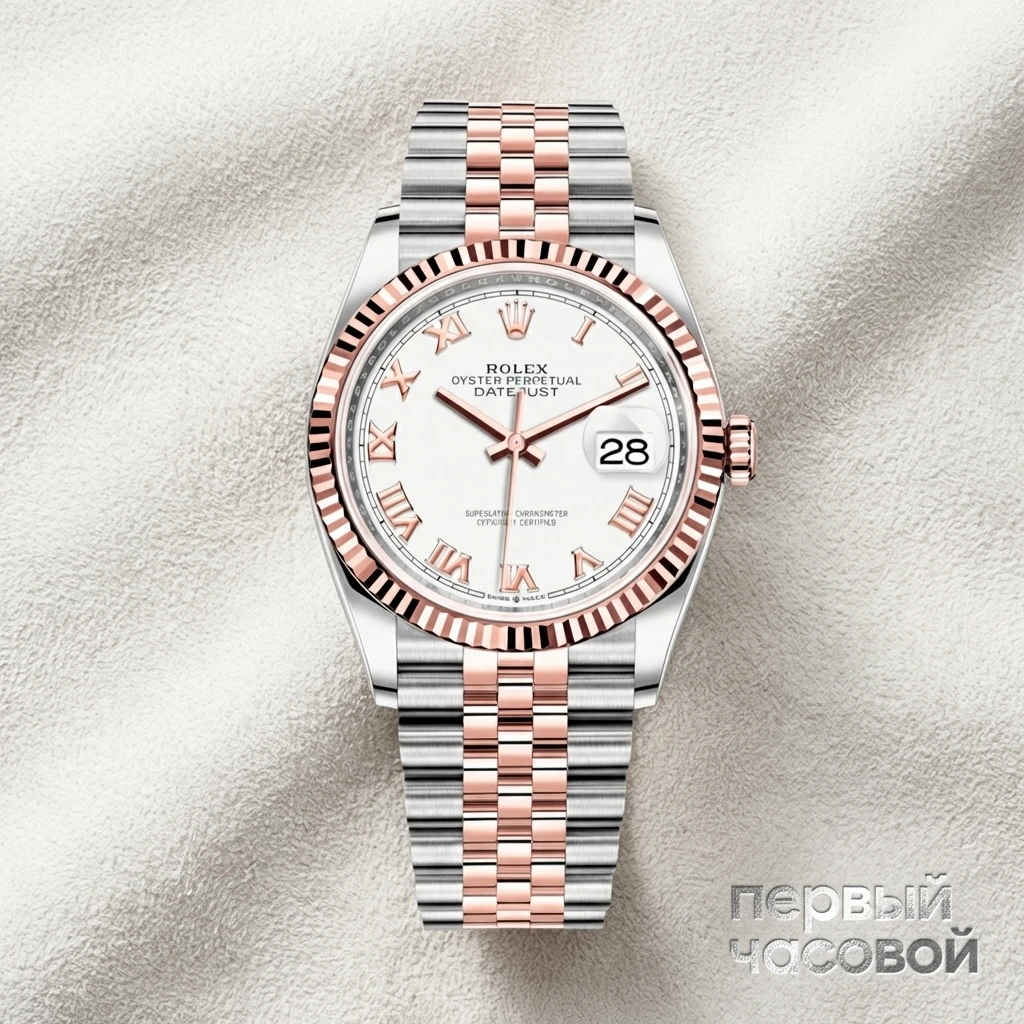 Купить элитные часы Rolex Datejust 36 Mm Steel And Everose Gold 126231-0015: в наличии в Москве!