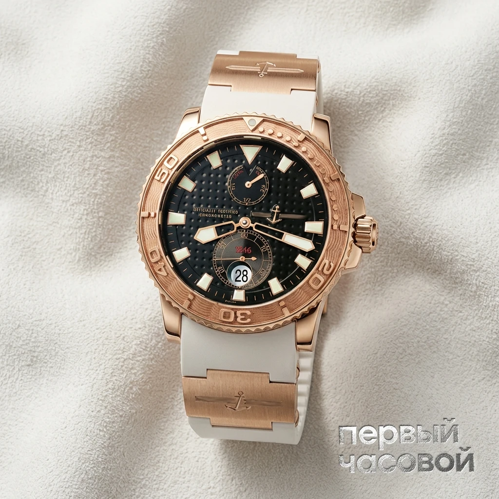 Купить элитные часы  UN Maxi Marine Diver 42.7 mm 266-33-3A/92: в наличии в Москве!