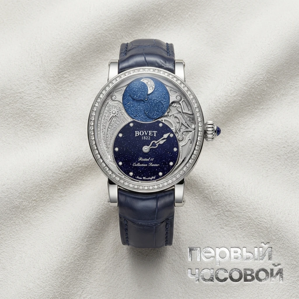 Купить элитные часы Bovet Dimier Recital 11 Miss Alexandra R110014-SD1: в наличии в Москве!