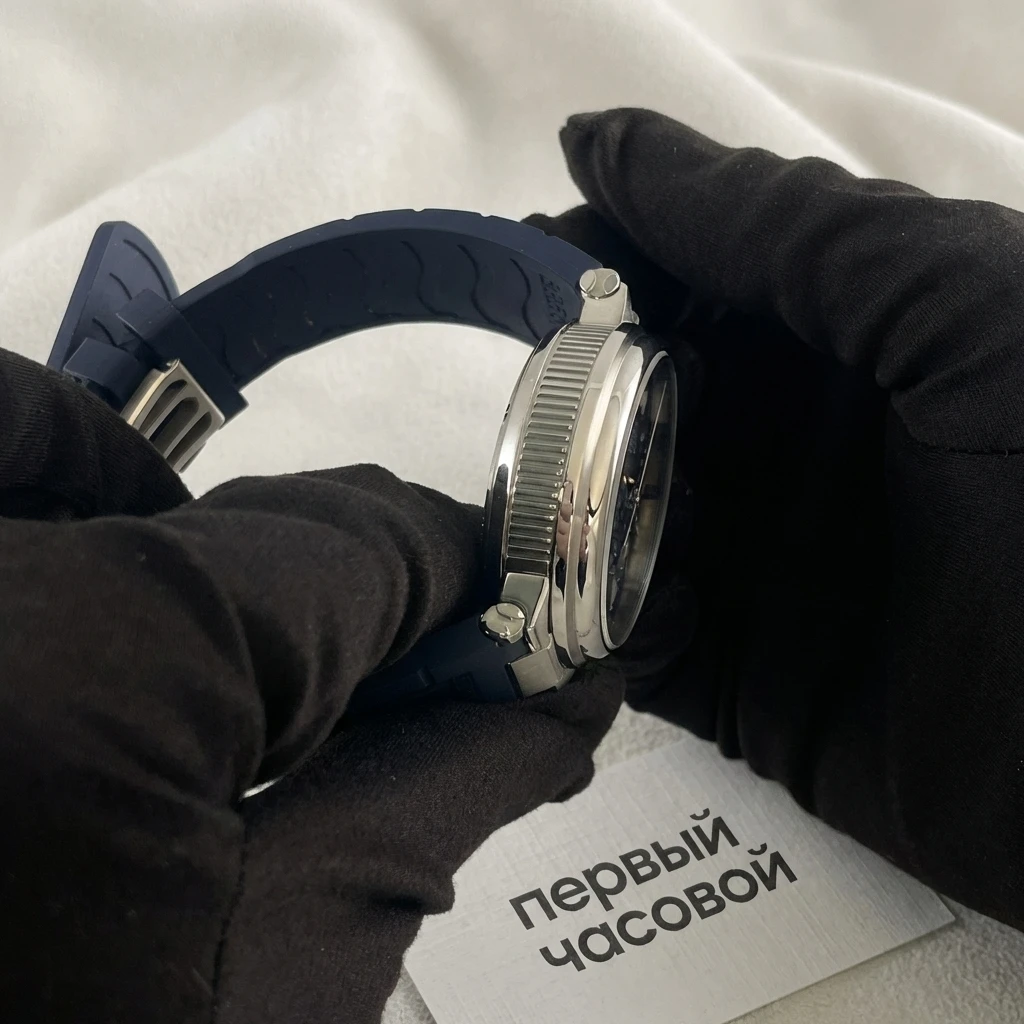 Купить элитные часы Breguet Marine Chronograph White Gold Blue Dial 5527BBY2/5WV: в наличии в Москве!