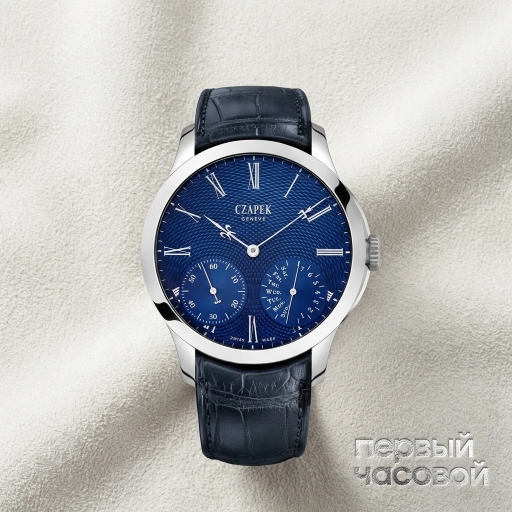 Czapek Quai Des Bergues Sapphire Blue L