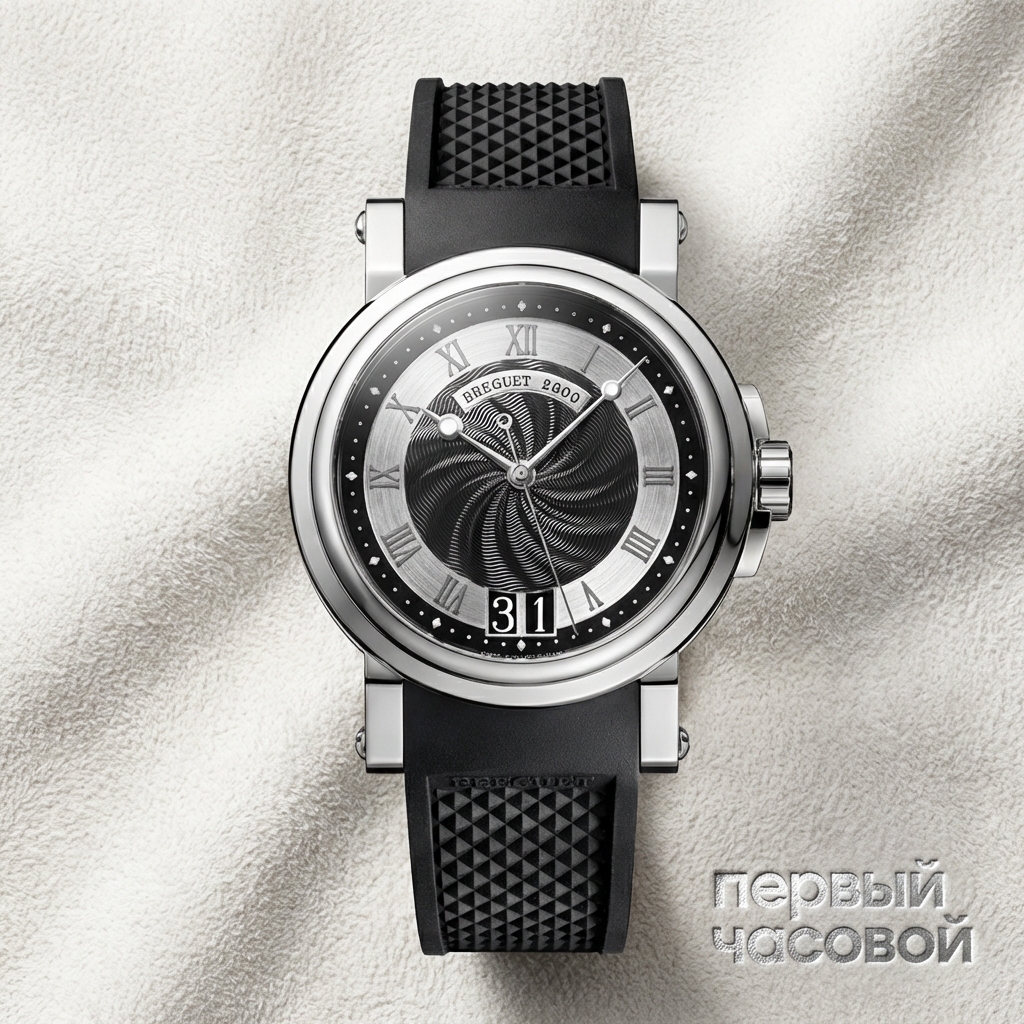 Breguet Marine II Big Date Steel
