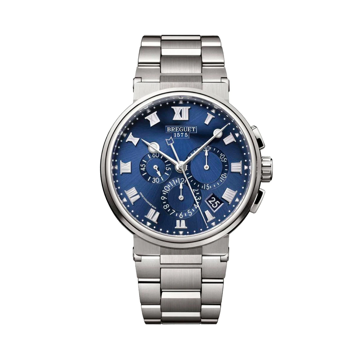 Купить элитные часы Breguet Marine Chronograph 42.3Mm 5527ti/y1/tw0: в наличии в Москве!