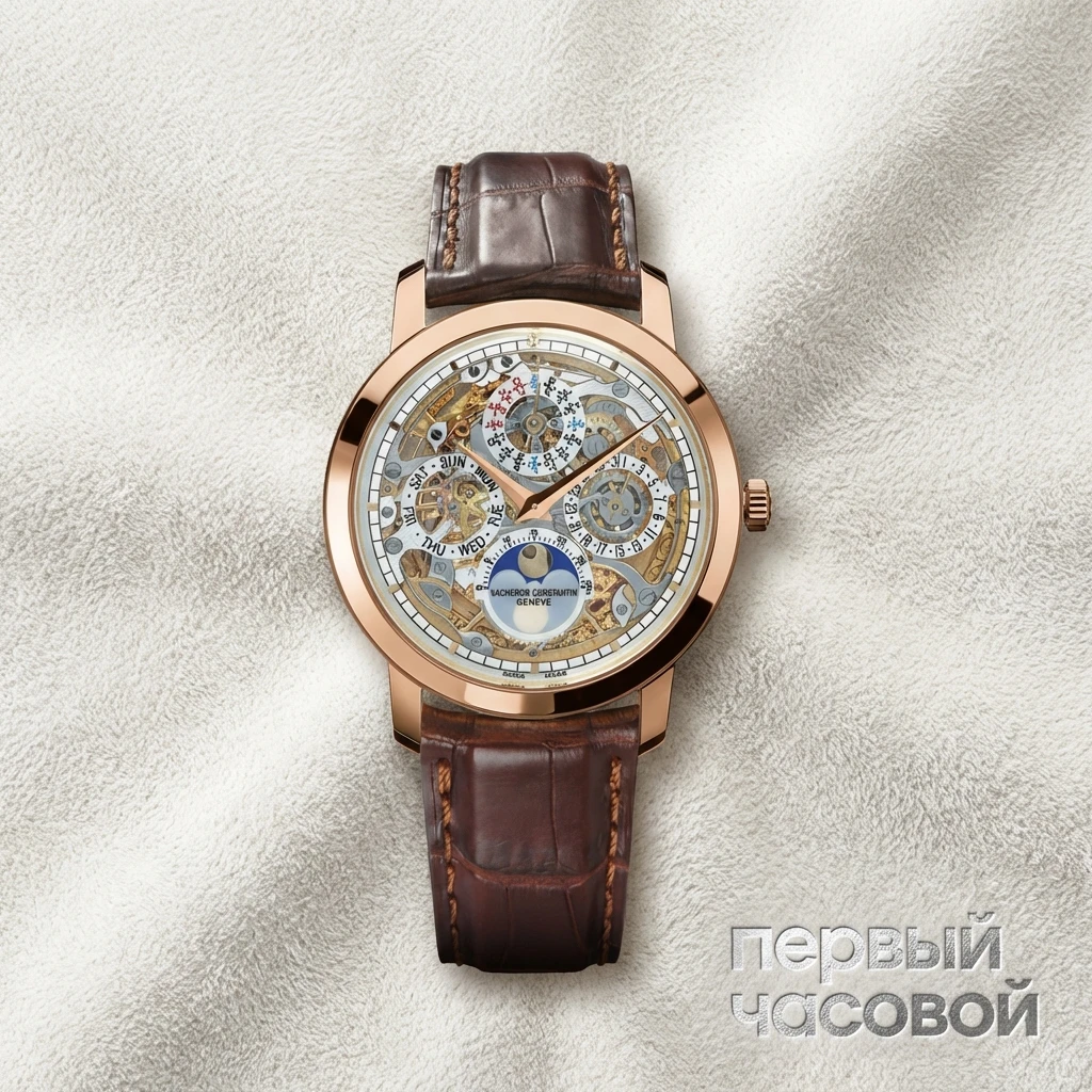 Купить элитные часы Vacheron Constantin Vacheron Constantin Traditionnelle Perpetual Calendar Openworked 43172/000R-9241: в наличии в Москве!