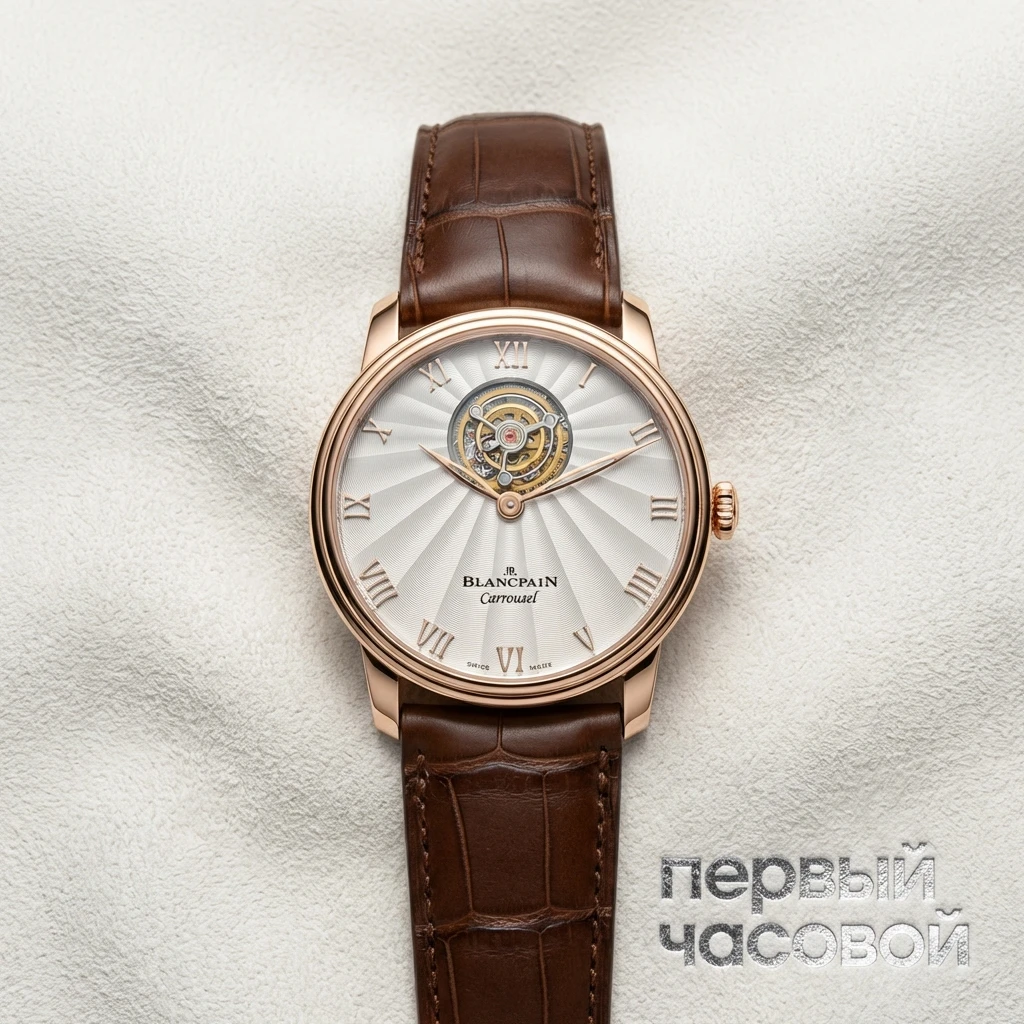 Blancpain Villeret Carrousel Volant Une Minute 66228 3642 55B