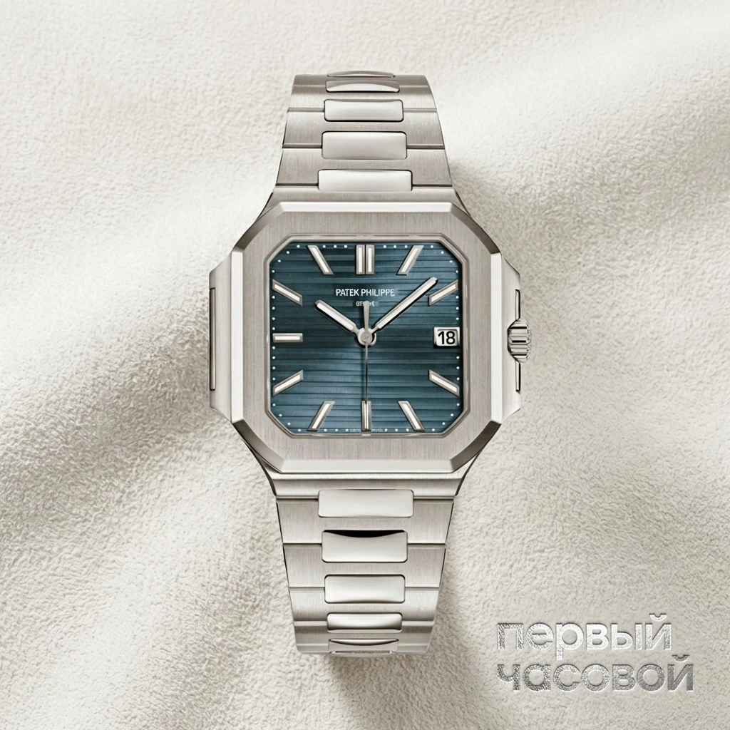 Купить элитные часы Patek Philippe Cubitus White Gold 7128/1G-001: в наличии в Москве!