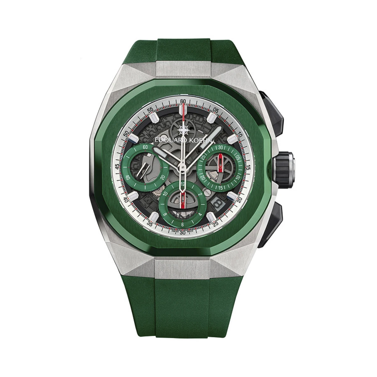 Edouard Koehn Chronograph Green EK-CHR08SRGN