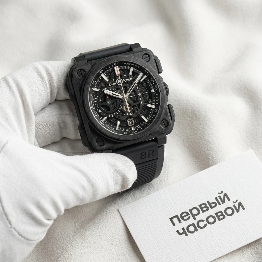 Купить элитные часы Bell &amp; Ross Limited Edition BR X1-CE-CF-BLACK: в наличии в Москве!