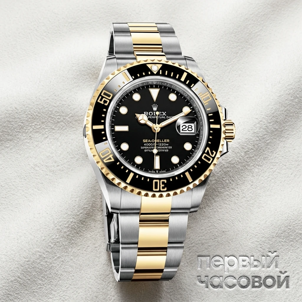 Купить элитные часы Rolex Sea-Dweller Two Tone 43Mm 2021 126603: в наличии в Москве!
