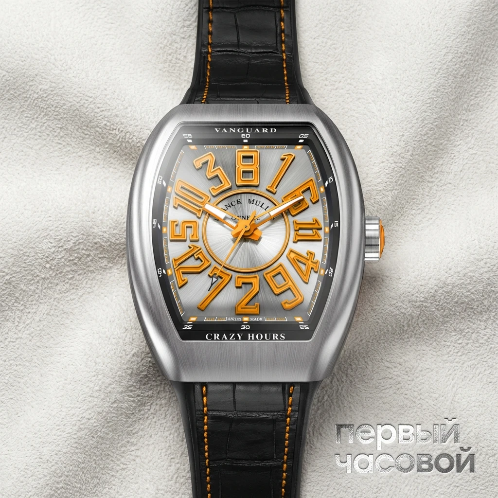 Купить элитные часы Franck Muller Mens Collection Vanguard Crazy Hours V 45 CH BR (OR): в наличии в Москве!