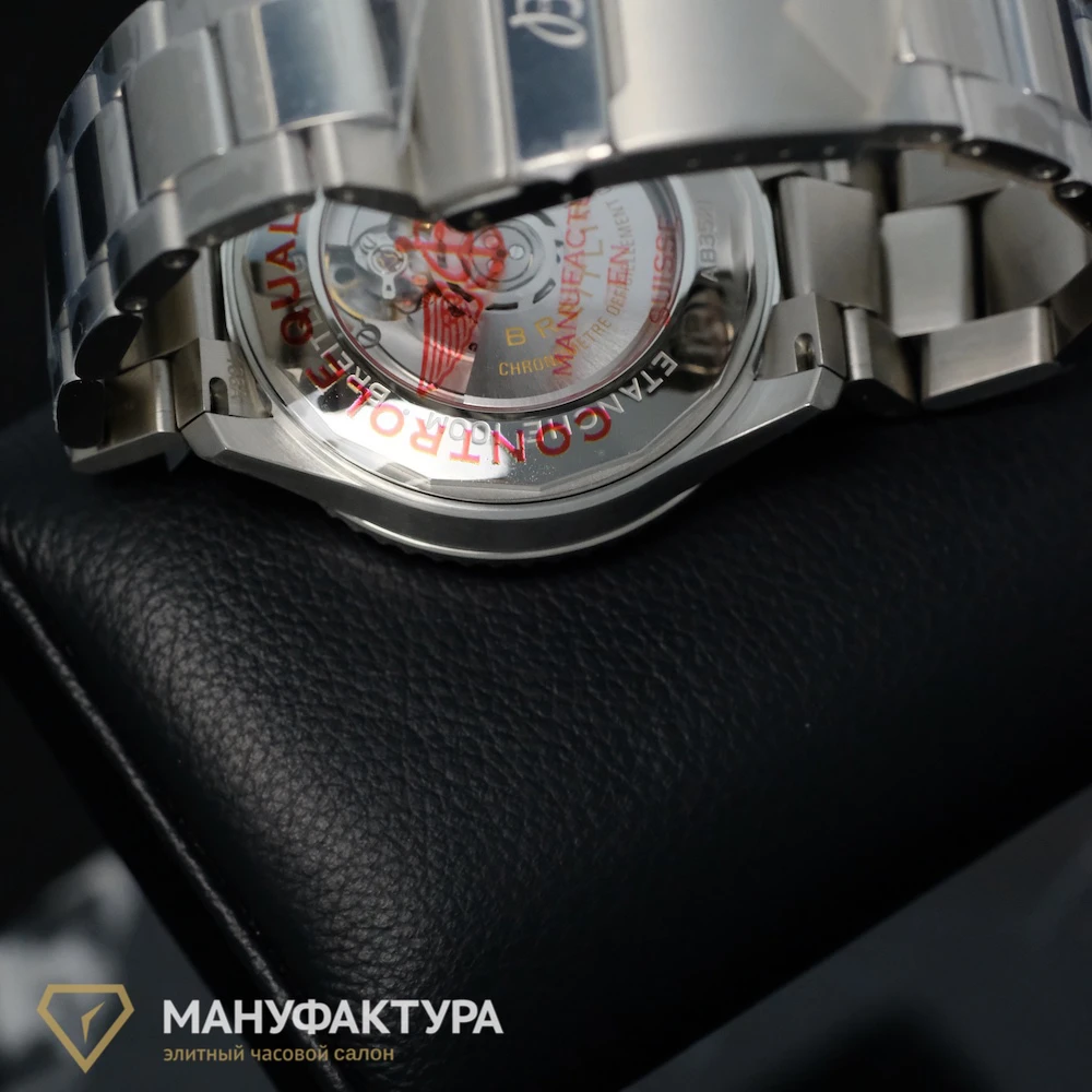Купить элитные часы Breitling Aviator 8 B35 43 Steel - Black AB3521U41B1A1: в наличии в Москве!