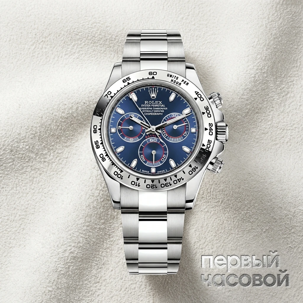Купить элитные часы Rolex Cosmograph Daytona White Gold Blue Dial Discontinued 116509-0071: в наличии в Москве!